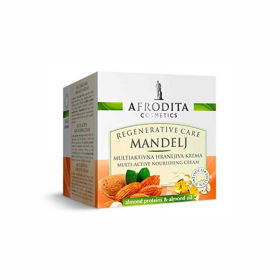 Slika Afrodita mandelj multiaktivna hranljiva krema, 50 mL