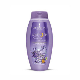 Slika Afrodita Lavander oljni gel za prhanje, 250 mL