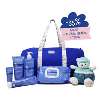 Slika Uriage torba z izdelki za nego kože dojenčkov in otrok, 1 set