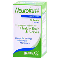 Slika HealthAid NeuroForte spomin in koncentracija, 30 tablet