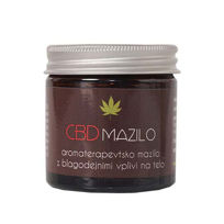 Slika CBD negovalno in aromaterapevtsko mazilo, 60 mL