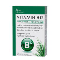 Slika Doc Nature’s vitamin B12 + Chlorella Alge, 45 kapsul