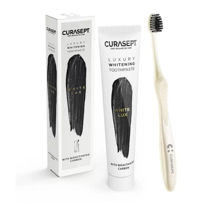 Slika Curasept White Lux zobna pasta in zobna ščetka za beljenje zob, 1 set