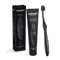 Slika Curasept Black Lux zobna pasta in zobna ščetka za beljenje zob, 1 set