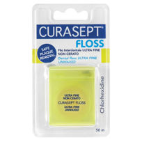 Slika Curasept Ultra Fine zobna nitka nepovoščena, 50 m