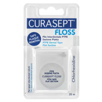 Slika Curasept PTFE zobna nitka - navadna ali ploščata, 35 m