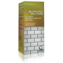 Slika Ibuprofen INN-FARM 20 mg/mL peroralna suspenzija, 100 mL