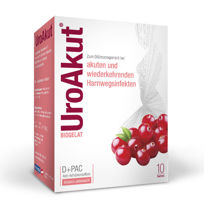 Slika Biogelat UroAkut manoza in ameriška brusnica, 10 vrečk