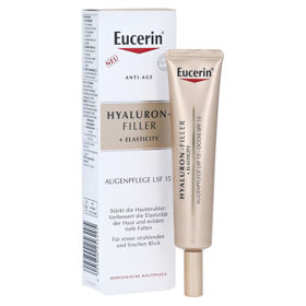 Slika Eucerin Hyaluron-Filler + Elasticity krema za okrog oči z ZF 20, 15 mL