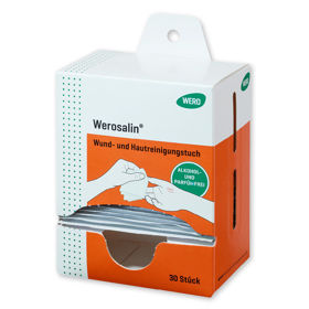 Slika Werosalin komprese za čiščenje ran in kože, 30 kosov