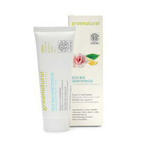 Slika GreeNatural Ecobio naravna zobna pasta zeleni čaj, limona in magnolija, 75 mL