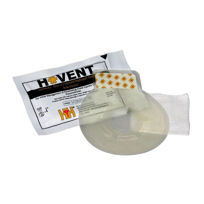 Slika H Vent Chest Seal obliž za pnevmotoraks z ventilom, 2 kosa