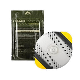 Slika Sam Chest Seal Valved 2.0 obliž za pnevmotoraks z ventilom, 1 obliž