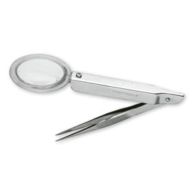 Slika Pinceta z lupo špičasta konica 9,5 cm, 1 pinceta