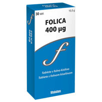 Slika Folica 400 µg, 30 tablet