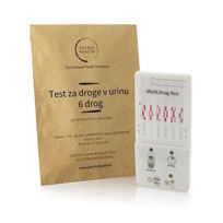 Slika Patris Health hitri test za droge v urinu (6 drog), različna pakiranja