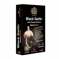 Slika Swiss Energy Črni česen – vitalnost, možgani in srce, 60 kapsul