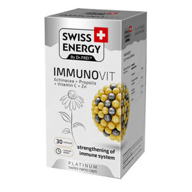 Slika Swiss Energy Immunovit - odpornost, 30 kapsul