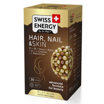 Slika Swiss Energy lasje, nohti & koža, 30 kapsul