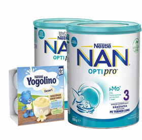 Nan OptiPro 3 nadaljevalno mleko, 800 g ali AKCIJA