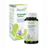 Slika Biostile B-Complex + Silicium, 60 kapsul