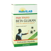 Slika Nutrilab Beta glukan, 60 kapsul