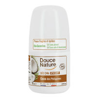Slika Douce Nature naravni deodorant roll-on 24H - kokos, 50 mL