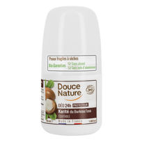 Slika Douce Nature Naravni deodorant roll-on 24H - karite, 50 mL