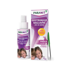 Slika Paranit pršilo proti ušem + glavnik, 100 mL + glavnik