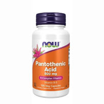 Slika Now pantotenska kislina 500 mg, 100 kapsul