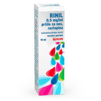 Slika Rinil 0,5 mg/ml pršilo za nos - raztopina, 10 mL