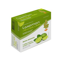 Slika Laxemon vrečke z laktulozo in okusom limete, 14 vrečic