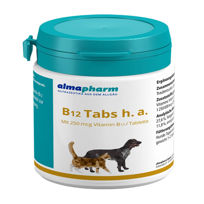 Slika B12 tabs H.A. za pse in mačke, 100 tablet