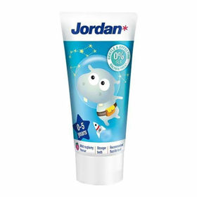 Slika Jordan Kids 0 – 5 let (500 ppm fluorida) zobna pasta, 2x50 mL (DOUBLE PACK)