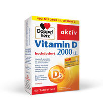 Slika Doppelherz Aktiv vitamin D3 2000 I.E. extra, 50 tablet