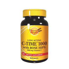 Slika Natural Wealth vitamin C 1.000 mg tablete s podaljšanim sproščanjem, 60 tablet