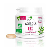 Slika Biocyte Bio Acerola, 20 žvečljivih tablet