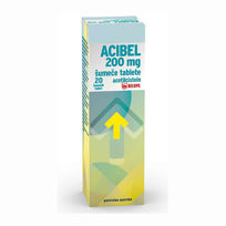 Slika Acibel 200 mg, 20 šumečih tablet