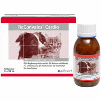 Slika Reconvales Cardio sirup za mačke in manjše pse, 3 x 90 mL