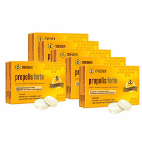 Slika Medex Propolis Forte, 5x18 pastil + 18 pastil GRATIS