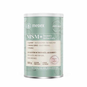 Slika Medex MSM + beauty minerals v prahu, 180 g