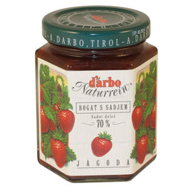 Slika D’arbo Naturrein jagodni namaz, 200 g