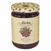 Slika D’arbo Naturrein brusnični kompot, 400 g