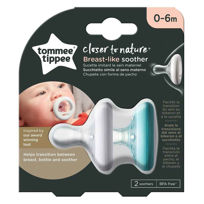 Slika Tommee Tippee Breast Like tolažilna duda, 2 dudi