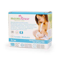 Slika Masmi pralne prsne blazinice, 2 kosa