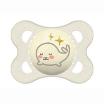 Slika Mam duda nočna - silikon, 2 dudi