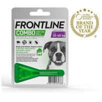 Frontline Combo dog raztopina proti bolham za velike pse (20 - 40 kg), 2,68 mL