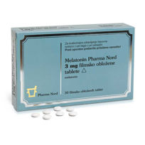 Slika Melatonin Pharma Nord 3 mg, 30 filmsko obloženih tablet