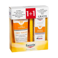 Slika Eucerin Sun Oil Control Dry Touch kremni gel ZF 50+ in Pigment Control Fluid za zaščito obraza ZF 50+, 1 set