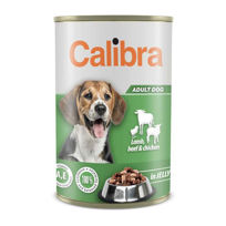 Slika Calibra Premium konzerva jagnje, govedina in piščanec v želeju, 1240 g